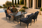 Ahlat Mini 4 Kişilik Rattan Balkon & Teras Takımı